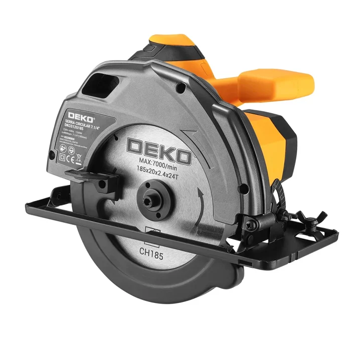 Serra Circular Profissional 7.1/4 Pol. 1200W . – DEKO-DKCS12G185 - Imagem 1