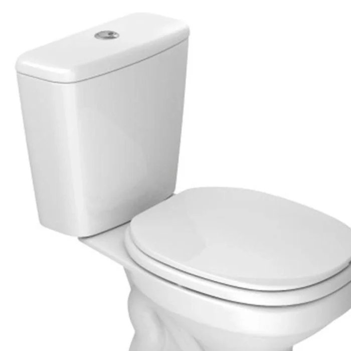 Vaso Sanitário com caixa Acomplada Deca Aspen Kit Completo Branco - Imagem 2