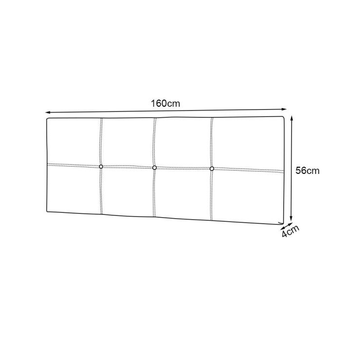 Cabeceira Painel Cama Box Queen Estofada Belize Veludo Cinza Claro - Imagem 3