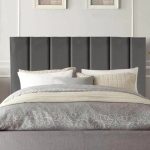 Cabeceira Queen Estofada Veneza 10 Diamond Linho Bege 160 x 60 rbl