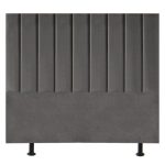 Cabeceira Queen Estofada Veneza 10 Diamond Linho Bege 160 x 60 rbl - Imagem 3