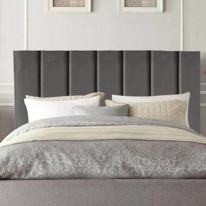 Cabeceira Queen Estofada Veneza 10 Diamond Linho Bege 160 x 60 rbl - Imagem 1