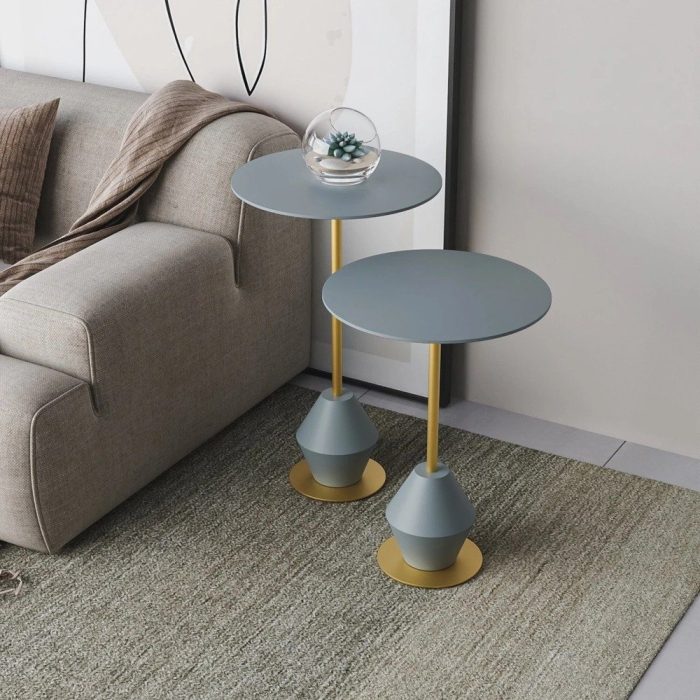 Conjunto Mesa de Canto Asti 65x40x40cm - Imagem 1