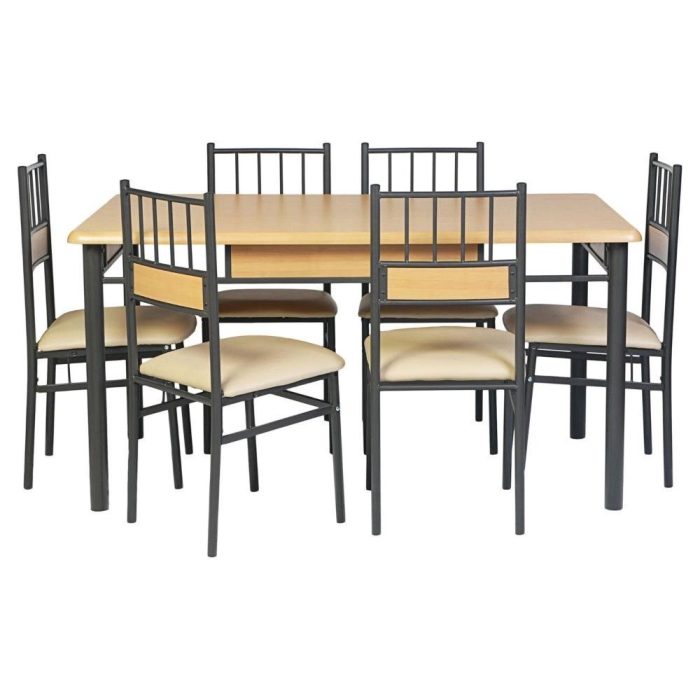 Conjunto Mesa de Jantar Asuncion Just Home Collection - Imagem 1