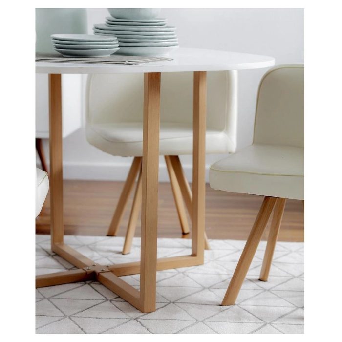 Conjunto Mesa de Jantar Pizza Just Home Collection - Imagem 4