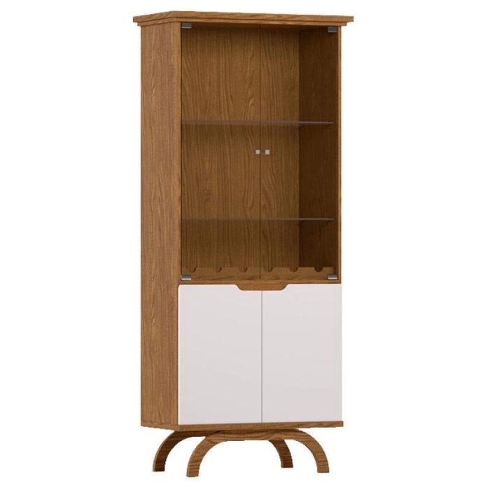 Cristaleira Ambiente Vicenza Ype Off White – New Ceval - Imagem 3
