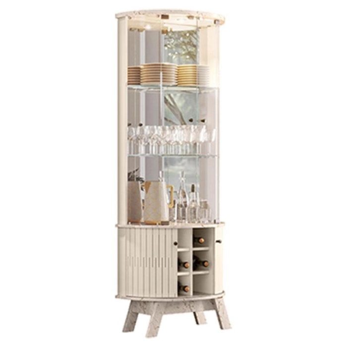 Cristaleira Marina Calacata Off White – Madetec - Imagem 1