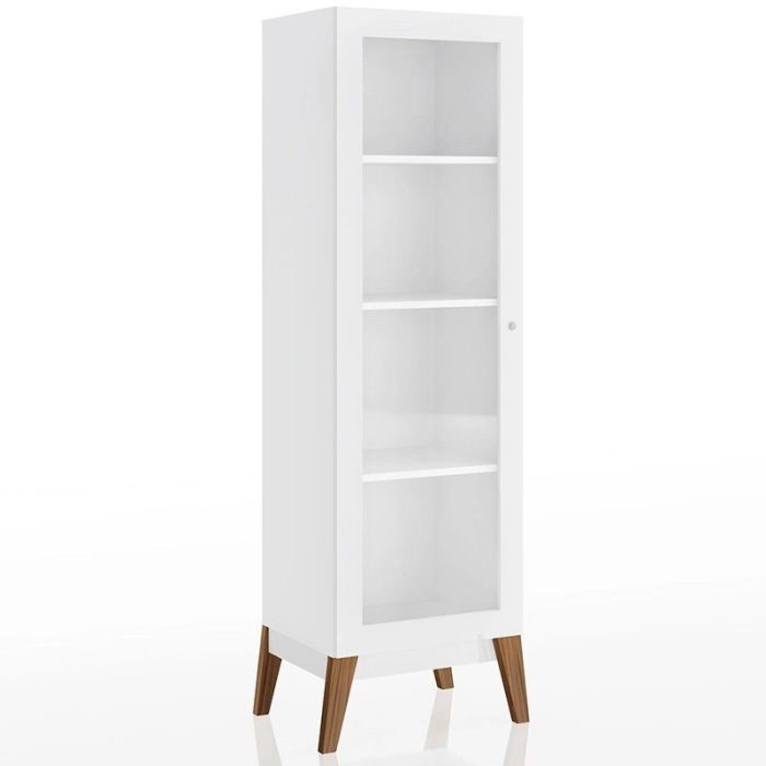 Cristaleira Retrô Brilho – GenialFlex – Branco - Imagem 1