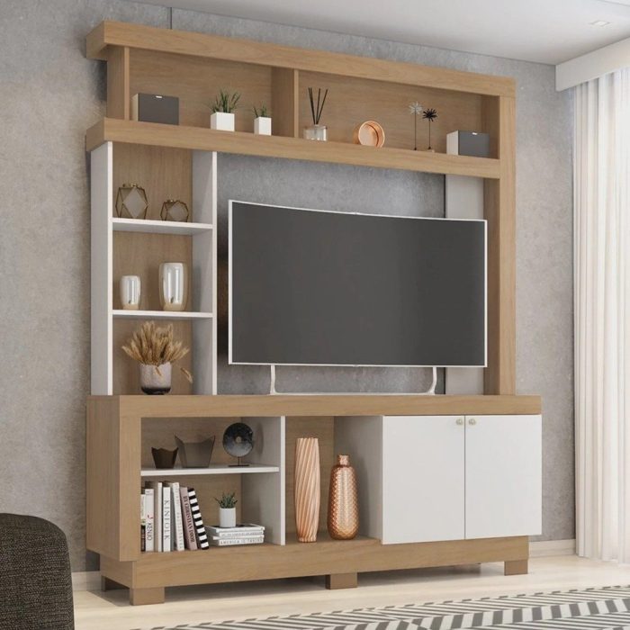 Estante Home Mali para Tv até 50 Polegadas 2 Portas - Imagem 1