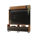 Estante Home Para Tv Até 65 Polegadas 2 Portas Espanha Notável Freijópreto - Imagem 2