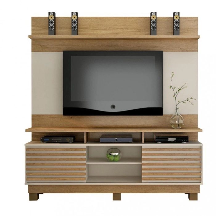 Estante Home para TV Até 60 Polegadas 2 Portas Texas Valdemoveis - Imagem 2