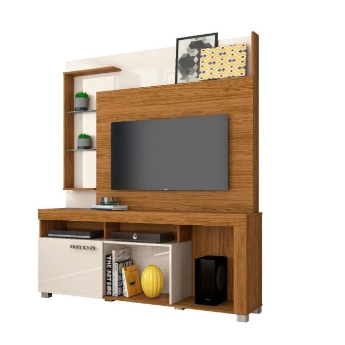 Estante Home para TV até 50 Polegadas 1 Porta Ícaro Madetec - Imagem 2
