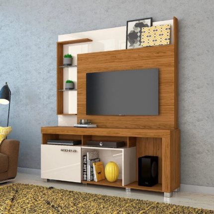 Estante Home para TV até 50 Polegadas 1 Porta Ícaro Madetec