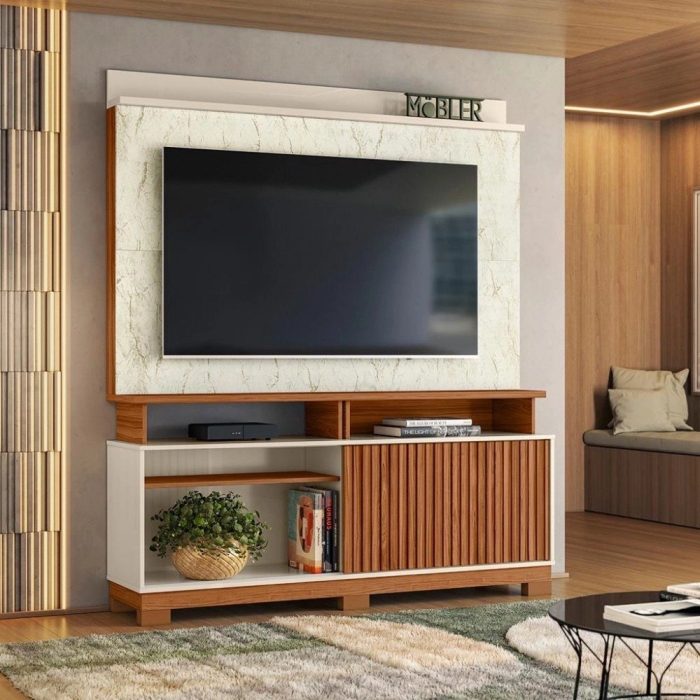Estante Home para TV até 65 Polegadas 1 Porta Dallas 1.6 Mobler - Imagem 2