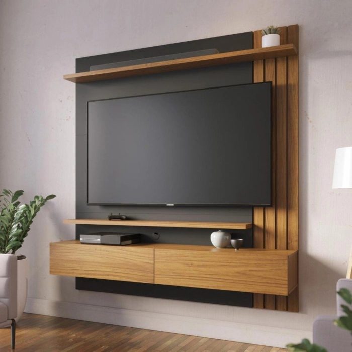Estante Home para TV até 65 Polegadas 2 Portas Juriti 1.5 Colibri - Imagem 1