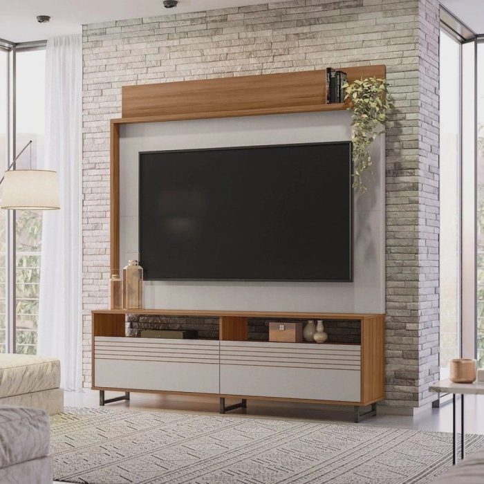 Estante Home para TV até 65 Polegadas 2 Portas nt 1300 Notável Móveis - Imagem 1