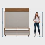 Estante Home para TV até 65 Polegadas 2 Portas nt 1300 Notável Móveis - Imagem 3