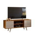 Estante Lisboa para TV até 55 polegadas – Fendi Naturale – Madetec - Imagem 2