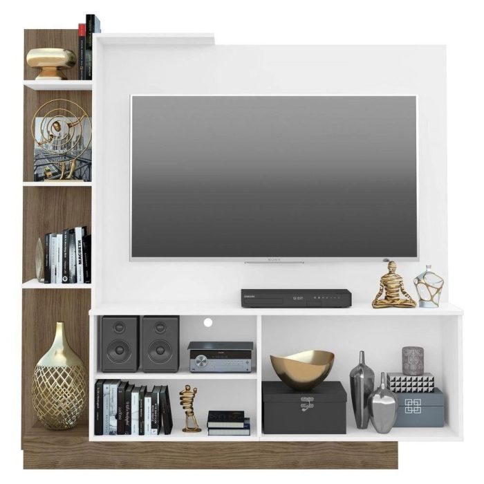Estante com Painel Tv até 55 2 Portas Porto Multimóveis - Imagem 1