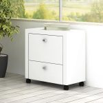Gaveteiro 2 gavetas ME4112 branco – tecno mobili
