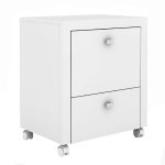Gaveteiro 2 gavetas ME4112 branco – tecno mobili - Imagem 2