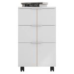 Gaveteiro Para Escritório Organizador Branco Cubic Caemmun