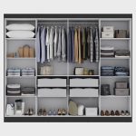 Guarda Roupa Casal 8 Portas 4 Gavetas Paris Espresso Móveis - Imagem 2