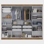 Guarda Roupa Casal 8 Portas 4 Gavetas Paris Espresso Móveis - Imagem 2