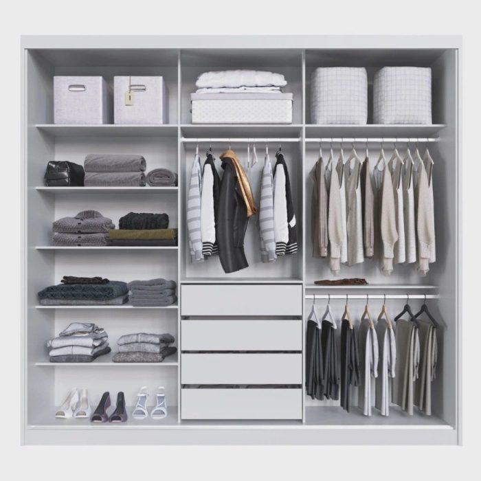 Guarda Roupa Casal com 3 Portas e 1 com 4 Espelhos 100% mdf London Yescasa - Imagem 3
