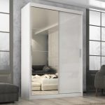 Guarda Roupa Roma 2 Portas Corre 2gav c Esp Branco