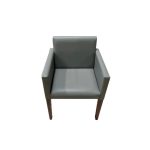 Kit 6 Poltronas Nina Executiva Em Tecido Sintético – Cinza – Cor: Cinza - Imagem 2