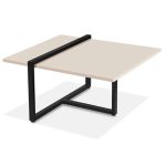 Mesa Centro Estilo Industrial Berlin Decorativa Moderna klm Móveis - Imagem 2