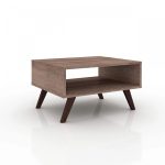 Mesa Centro Retro 1 Nicho Retangular Rt 3020 Rústico Movelbento