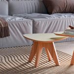 Mesa De Centro Para Sala Em 100% Mdf Freijó Off White Dalla Costa - Imagem 2