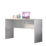 Mesa De Escritório Branco Natus Jm Móveis - Imagem 2