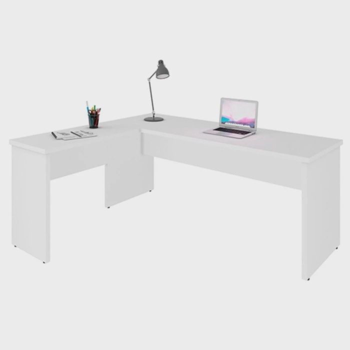 Mesa De Escritório em L 120x150cm Tampo 30mm - Imagem 2
