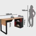 Mesa Para Escritório 160cm ME4182 - Imagem 3
