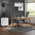 Mesa Retangular para Escritório com Tampo de Madeira Madesa - Imagem 3