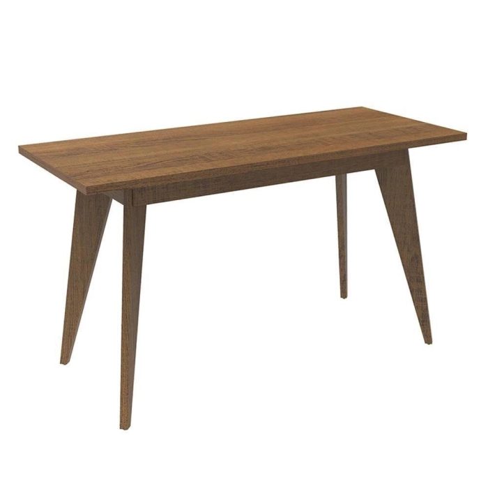 Mesa Retangular para Escritório com Tampo de Madeira Madesa - Imagem 1