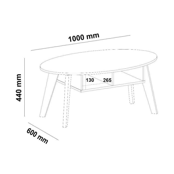 Mesa de Centro Diva Atrely - Imagem 4