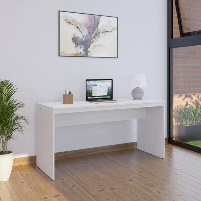 Mesa de Escritório Diretor Branca 150 cm - Imagem 1
