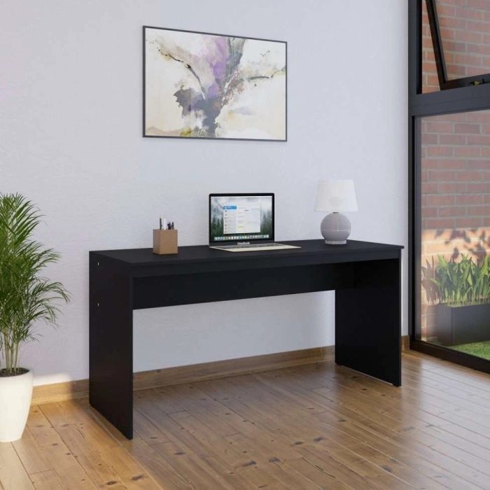 Mesa de Escritório Diretor Preta 150 cm - Imagem 1
