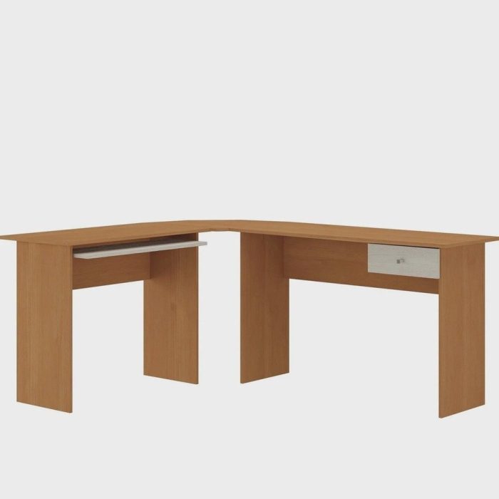 Mesa para Escritório em L 1 Gaveta Max - Imagem 2
