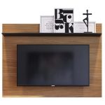 Painel Para TV 55 Polegadas Maia Noce Milano Preto clb