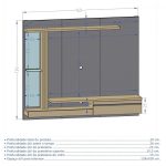 Painel para TV 55 Polegadas Denver Bechara - Imagem 4
