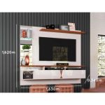 Painel para TV 55 polegadas Intense Lukaliam Off White  Damasco - Imagem 3