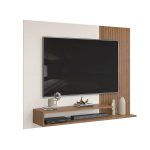 Painel para TV até 50 Polegadas Nando Freijo Creme dj Móveis - Imagem 2