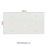 Painel para TV até 55 Polegadas Madesa – Branco - Imagem 3