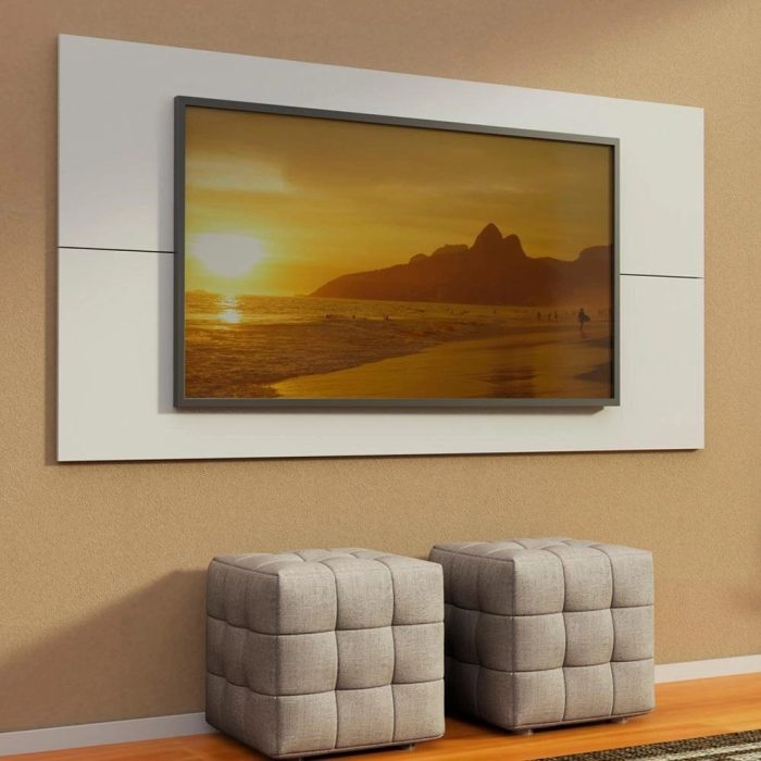 Painel para TV até 55 Polegadas Madesa – Branco - Imagem 1
