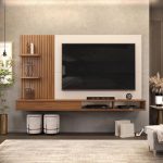 Painel para TV até 60 Polegadas 1 Porta Bento dj Móveis